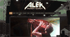 Desktop Screenshot of alek-hurdygurdy.com